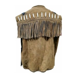 Classic Cowboy Leather Western Vest