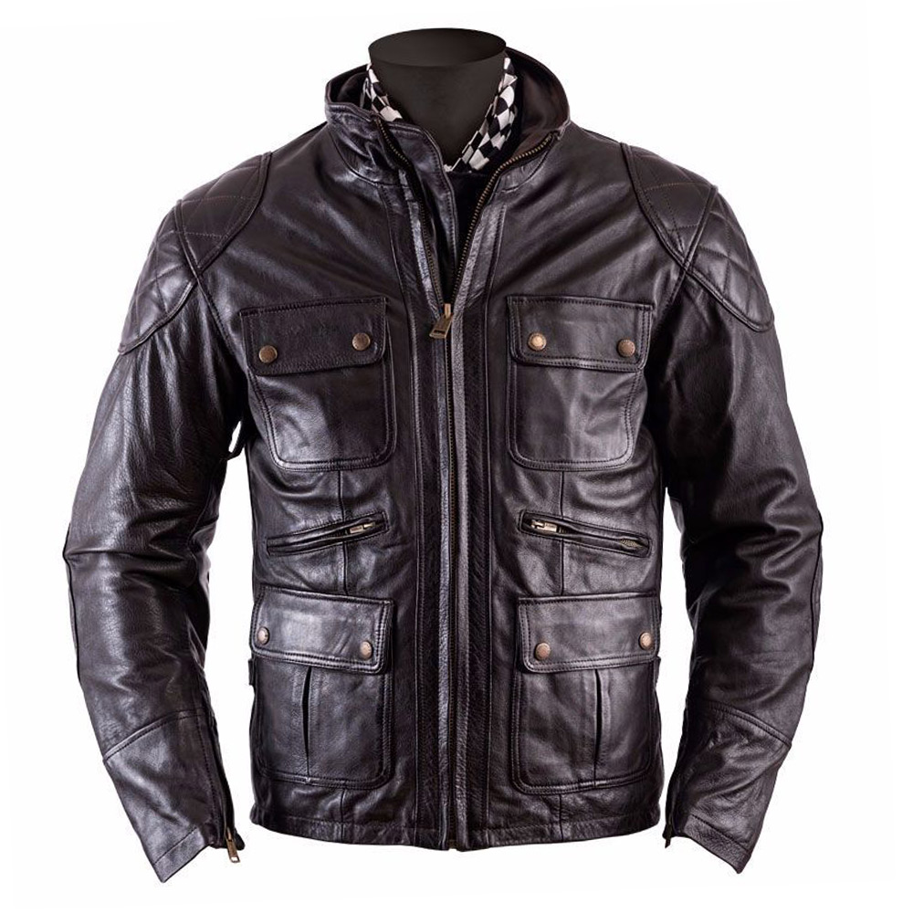 Vintage Leather Hunting Jacket