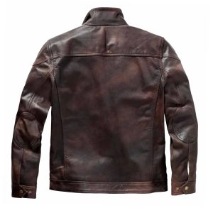 Designer Leather Hunting Jacket
