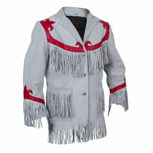 Western Style Genuine Leather Jacket