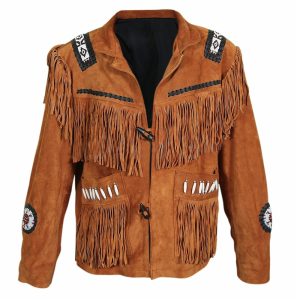 Men’s Western Cowboy Leather Jacket
