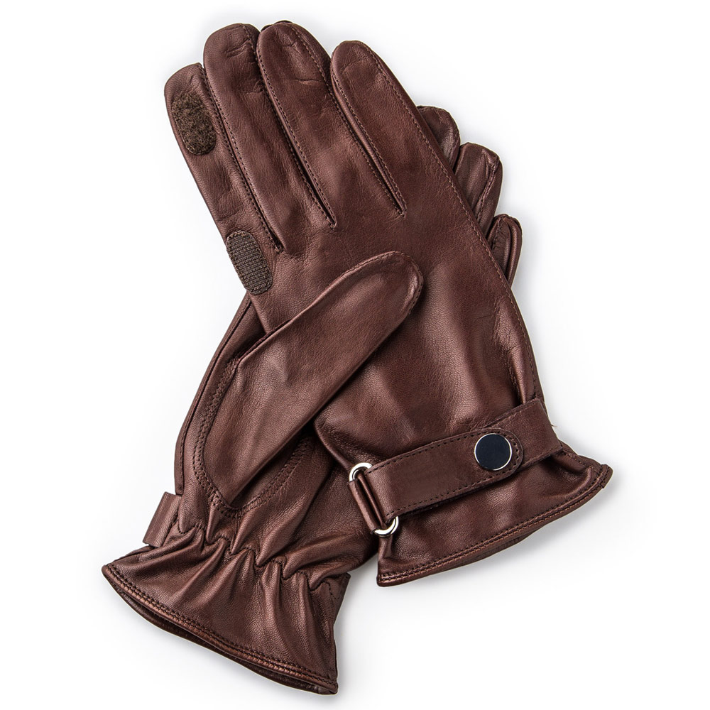 Rugged Outdoor Leather Hunting Gloves